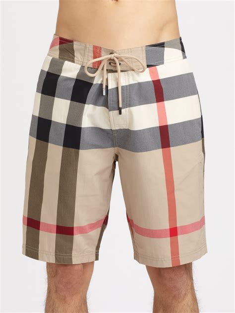 burberry swimsuit mens|burberry swim trunks for men.